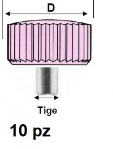 CORONA IMPERMABILE IN ACCIAIO COLORE ROSE\